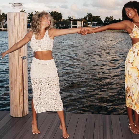 H&M Crocheted Skirt - Picture 7 of 13